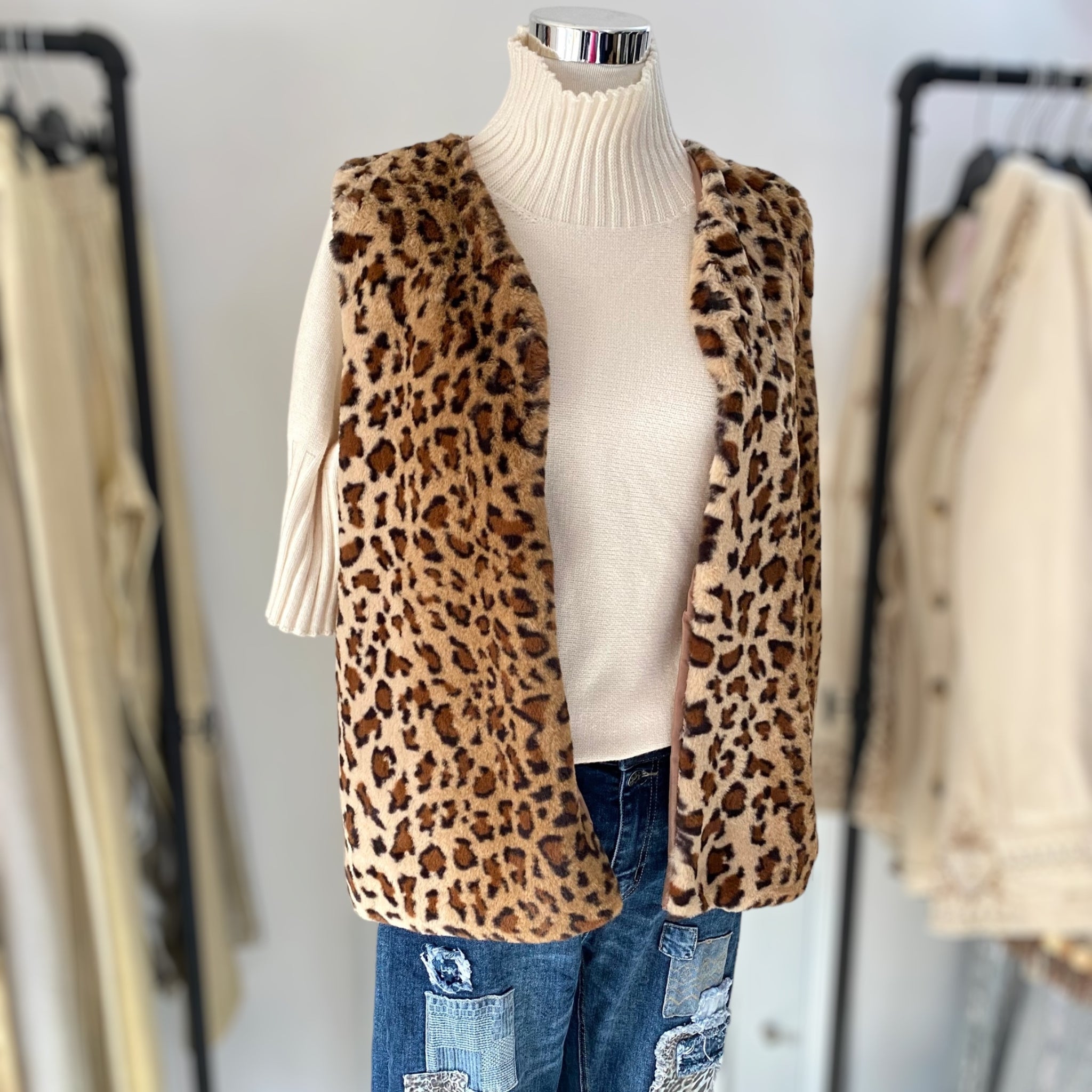 Colete Aroa |  Animal Print