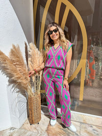 CHAQUETA/BLAZER ESTAMPADO ANIMAL (FLUOR) | VIVIAN