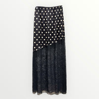 Saia Comprida Bolas e Renda