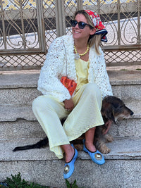 Casaco de Malha HandMade (Branco) | Sarai