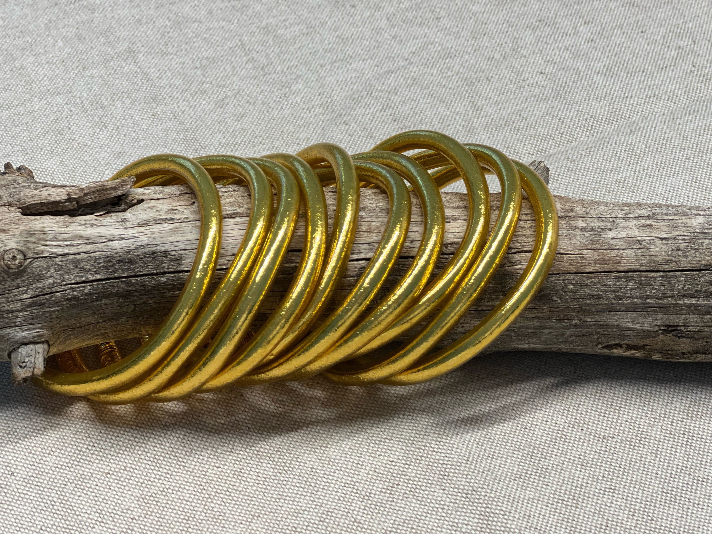 Pulseira Lisa Dourada