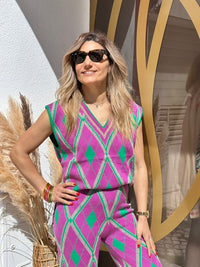 CHAQUETA/BLAZER ESTAMPADO ANIMAL (FLUOR) | VIVIAN