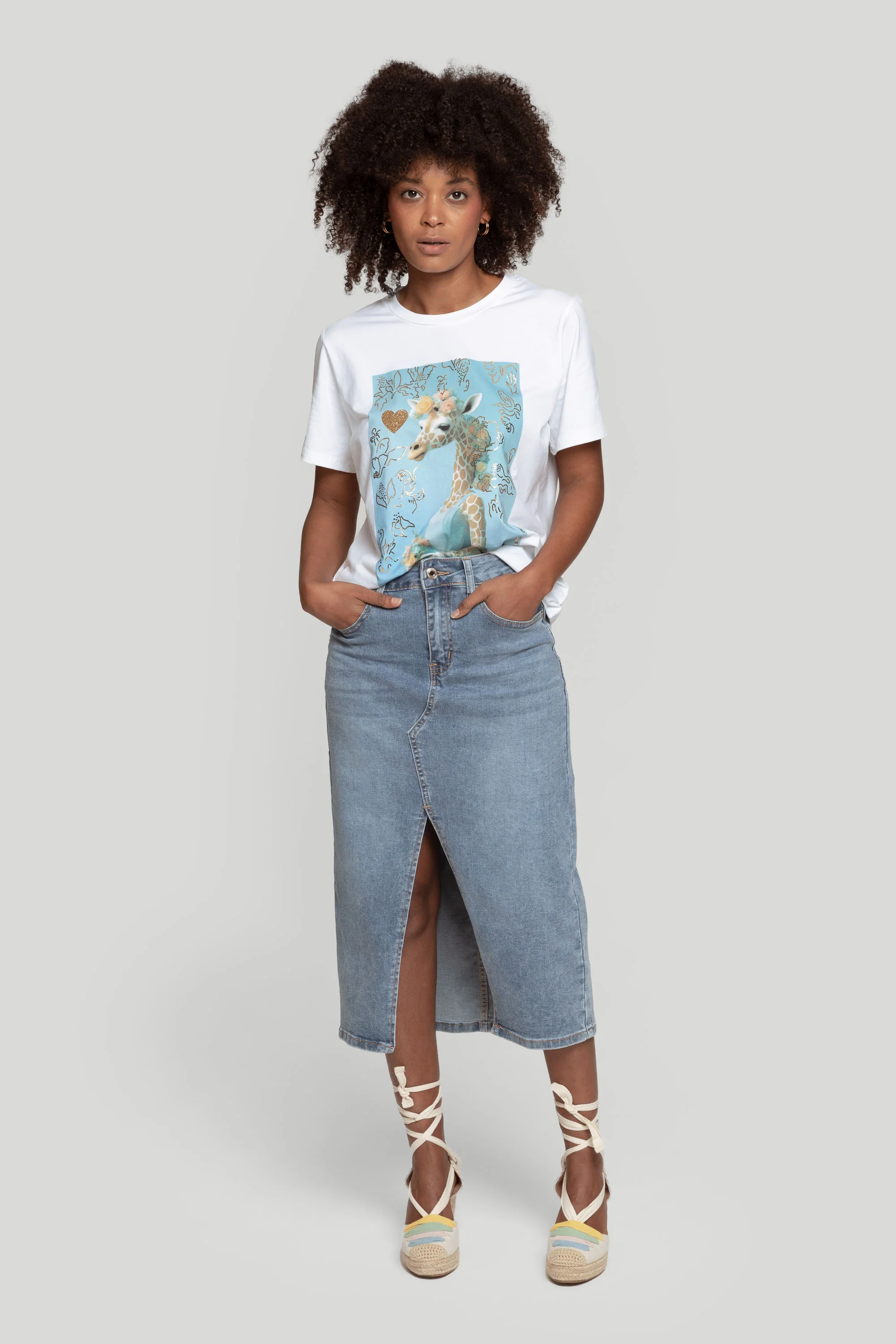 T-Shirt Girafa