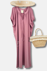 Vestido Brigitte (Rosa | Lurex
