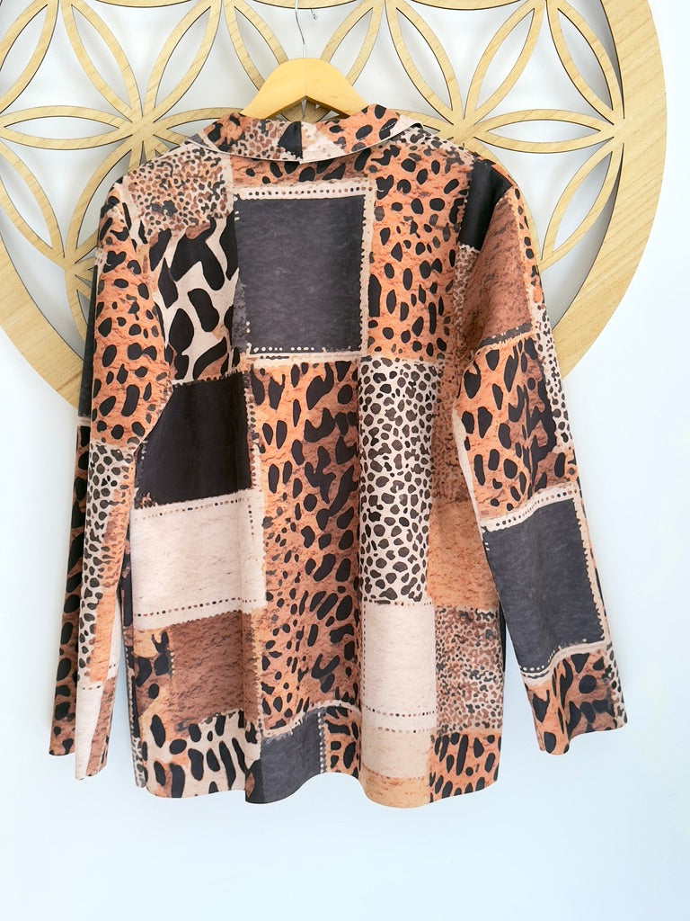 ANIMAL PRINT JACKET/BLAZER (FLUOR) | VIVIAN