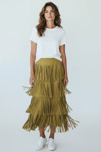 FALDA CORTA ROLLOS (NEGRO) | SORA