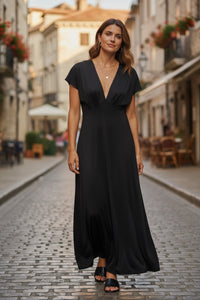 Vestido Longo Acetinado | Francine