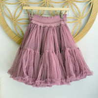 Saia Curta Tule | Flora