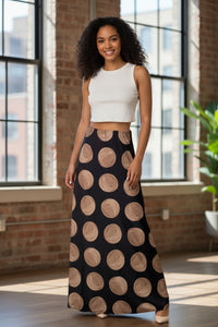 FALDA CORTA ROLLOS (NEGRO) | SORA