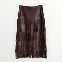 FALDA CORTA ROLLOS (NEGRO) | SORA