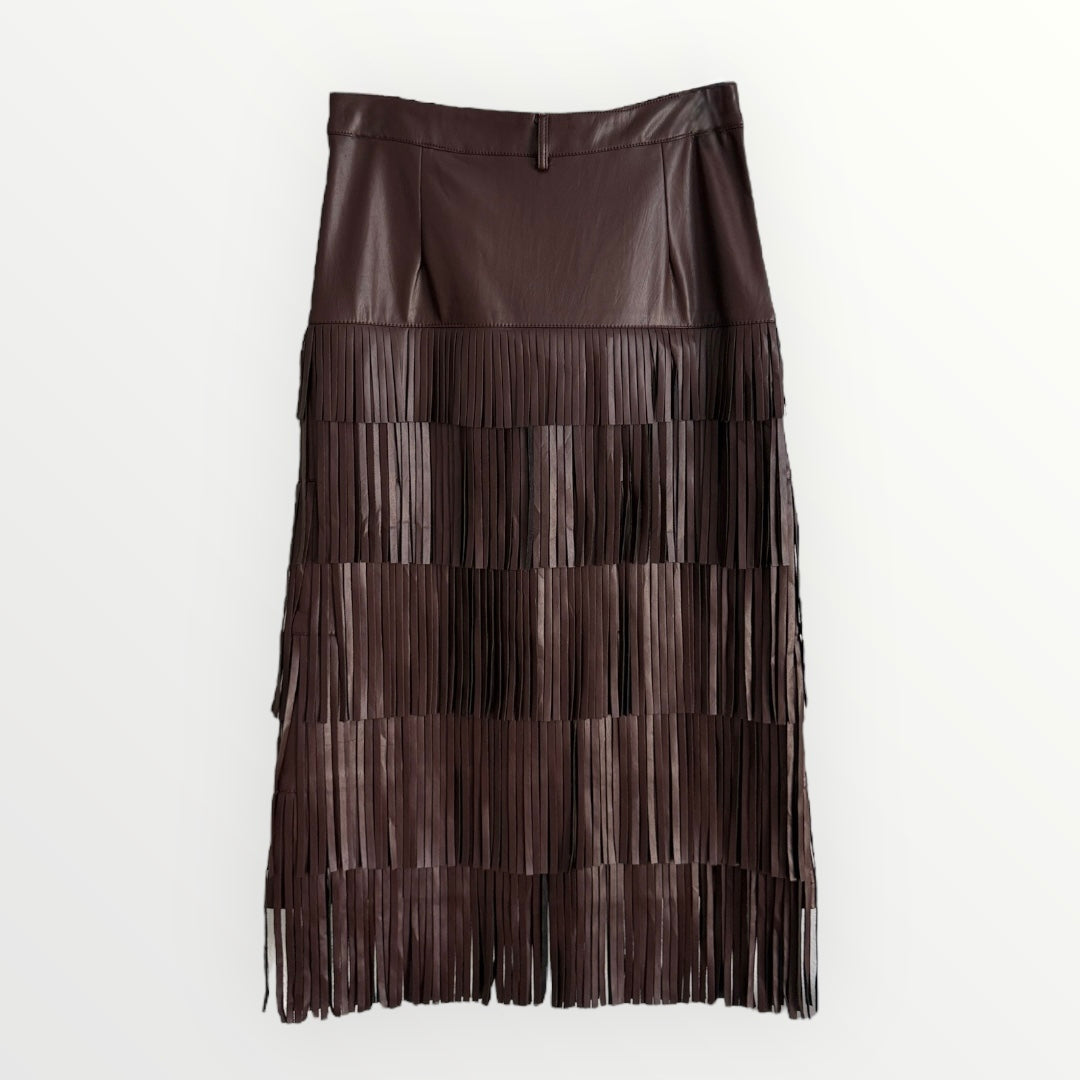 FALDA CORTA ROLLOS (NEGRO) | SORA