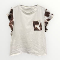 T-Shirt  Cow Print