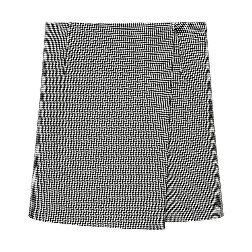 FALDA CORTA ROLLOS (NEGRO) | SORA