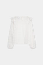 Blusa de Crochet (Branco) | Josephine