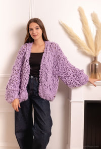 Casaco de Malha HandMade (Branco) | Sarai