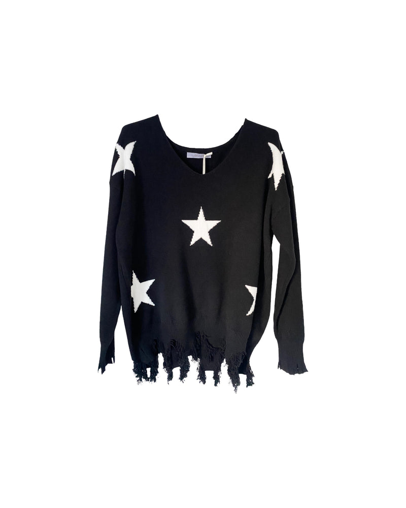 Camisola de Malha Estrelas Brancas  | Nala
