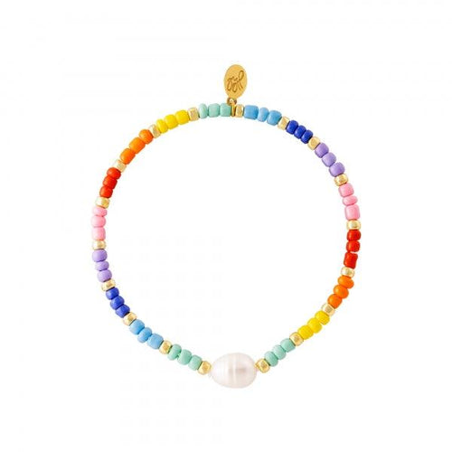 Pulseira rainbow colors, aço inoxidável - Grine Store | Bijuterias