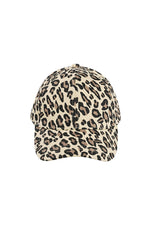 Boné Leopard print | Beige