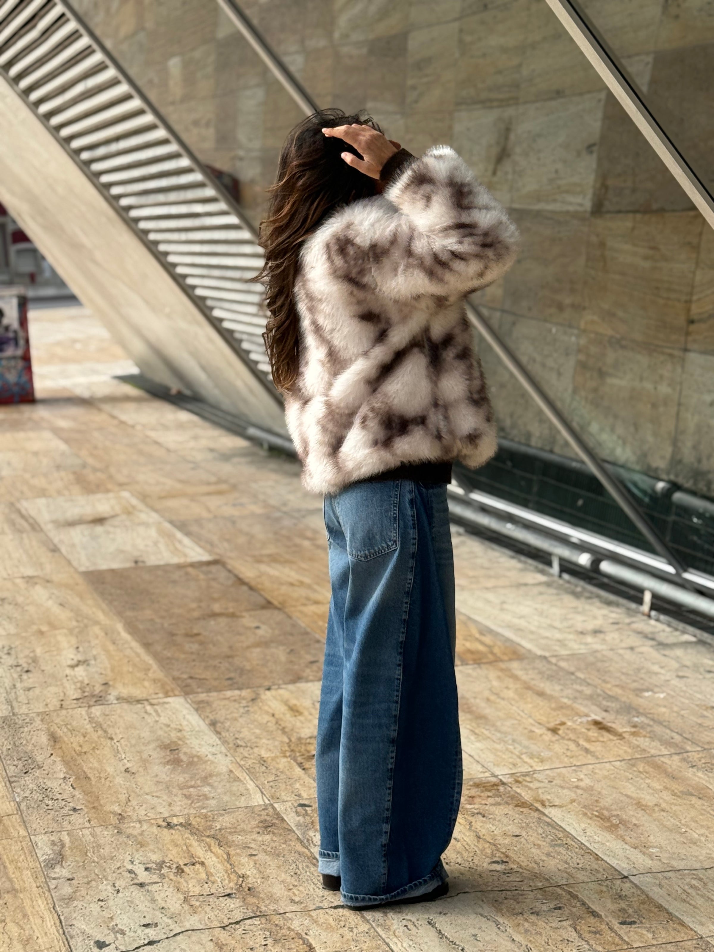 Casaco de Pêlo Branco | Liv