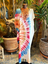 Vestido kaftan Azul | Isis
