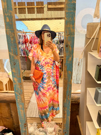 Vestido kaftan Camel | Isis
