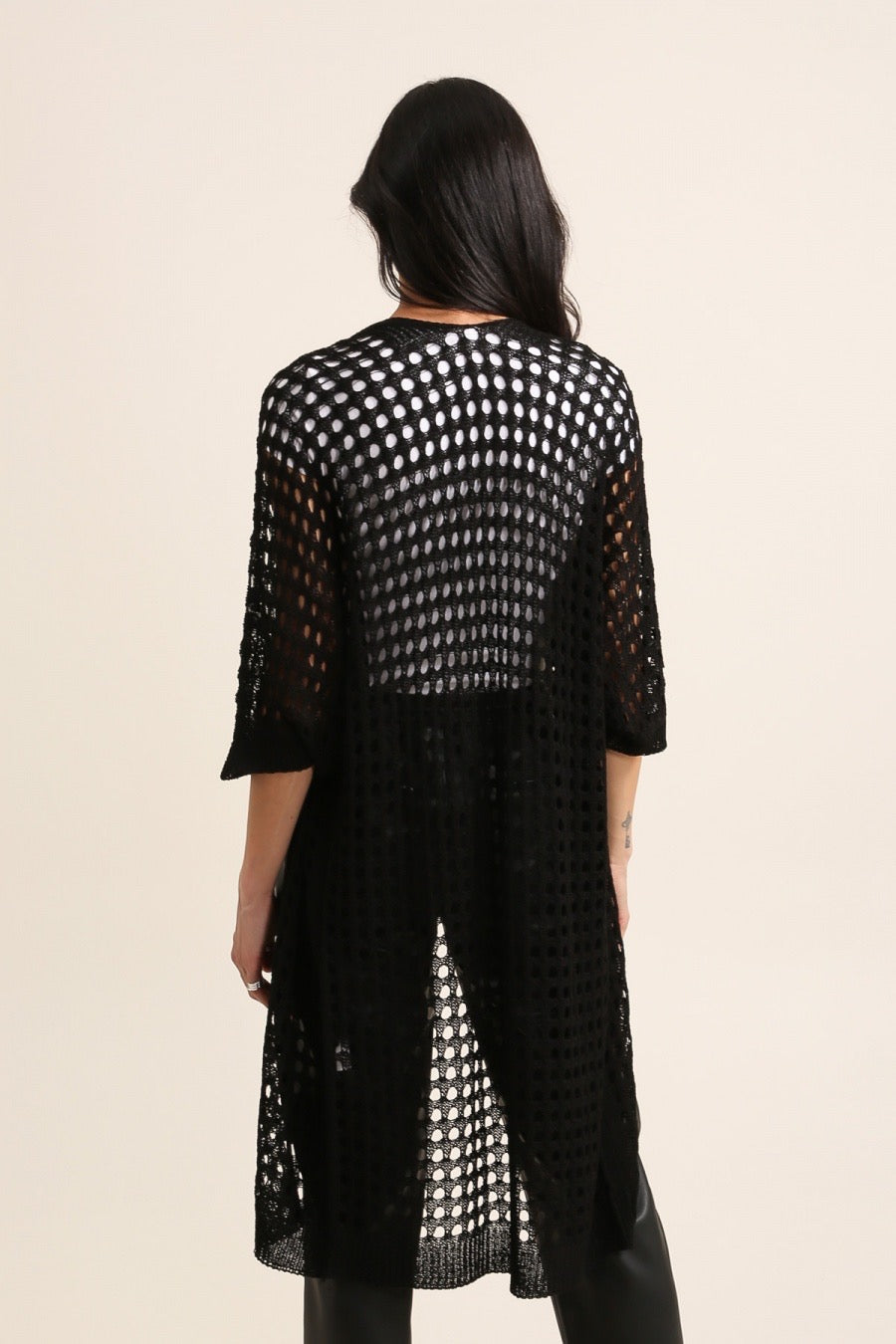 Kimono Croché | Preto