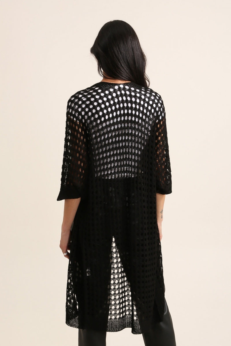 Kimono Croché | Preto
