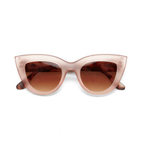 Óculos de Sol CLAUDIA Big Cat Eye Pink Havana - OKKIA