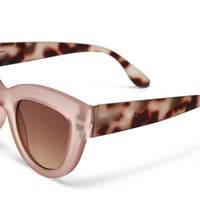 Óculos de Sol CLAUDIA Big Cat Eye Pink Havana - OKKIA