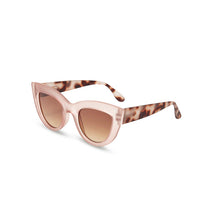 Óculos de Sol CLAUDIA Big Cat Eye Pink Havana - OKKIA