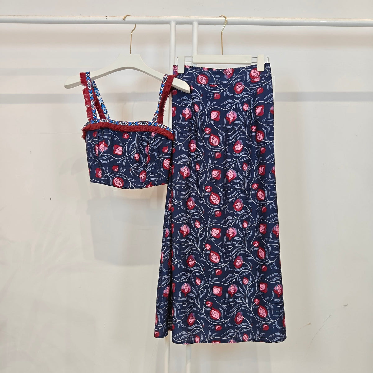 Conjunto: Top + Saia | Amelie - GRINE