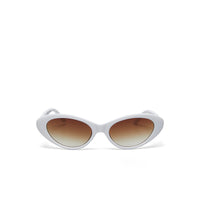 LINA: Small cat eye - Optical White