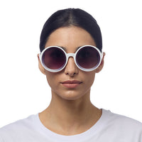 Óculos de Sol MONICA Round Optical White - OKKIA