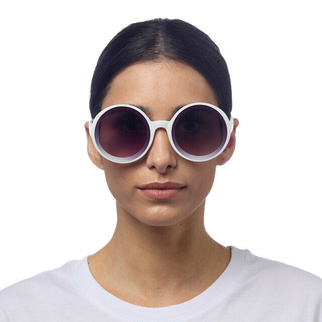 Óculos de Sol MONICA Round Optical White - OKKIA