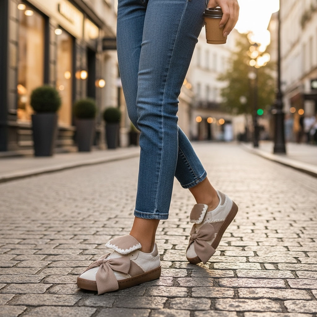 Zapatillas deportivas| Zapatillas rosas vintage