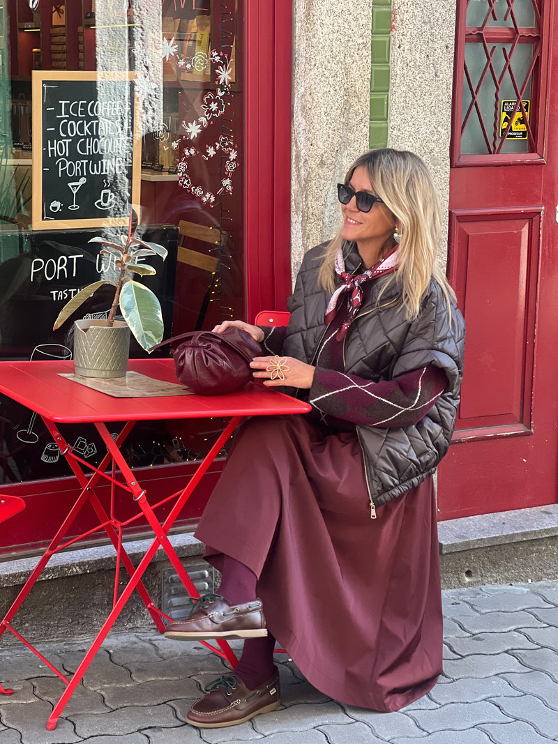 Colete Acolchoado e Oversize