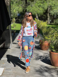ANIMAL PRINT JACKET/BLAZER (FLUOR) | VIVIAN