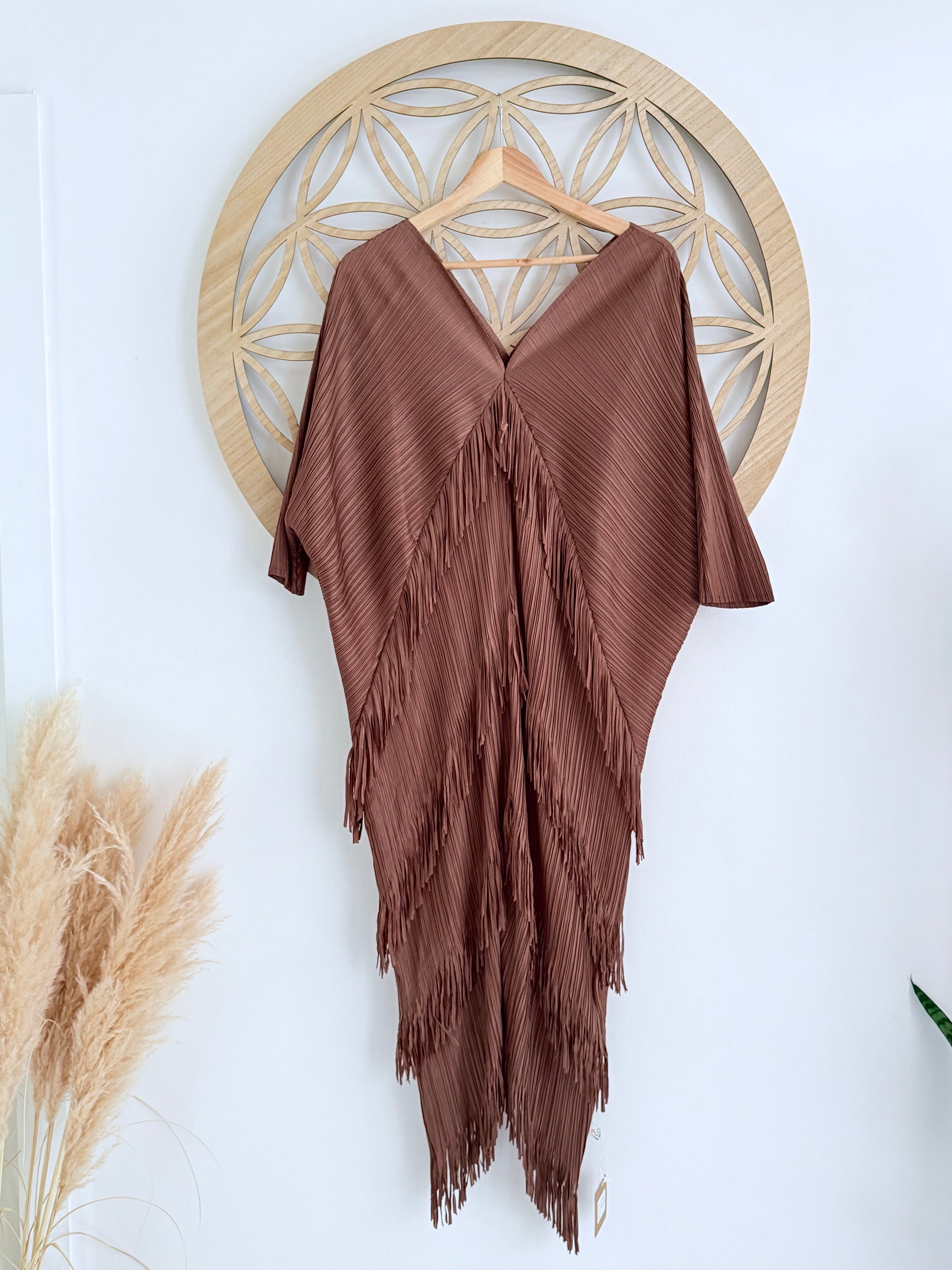 CROCHET DRESS (BEIGE) | OHANA