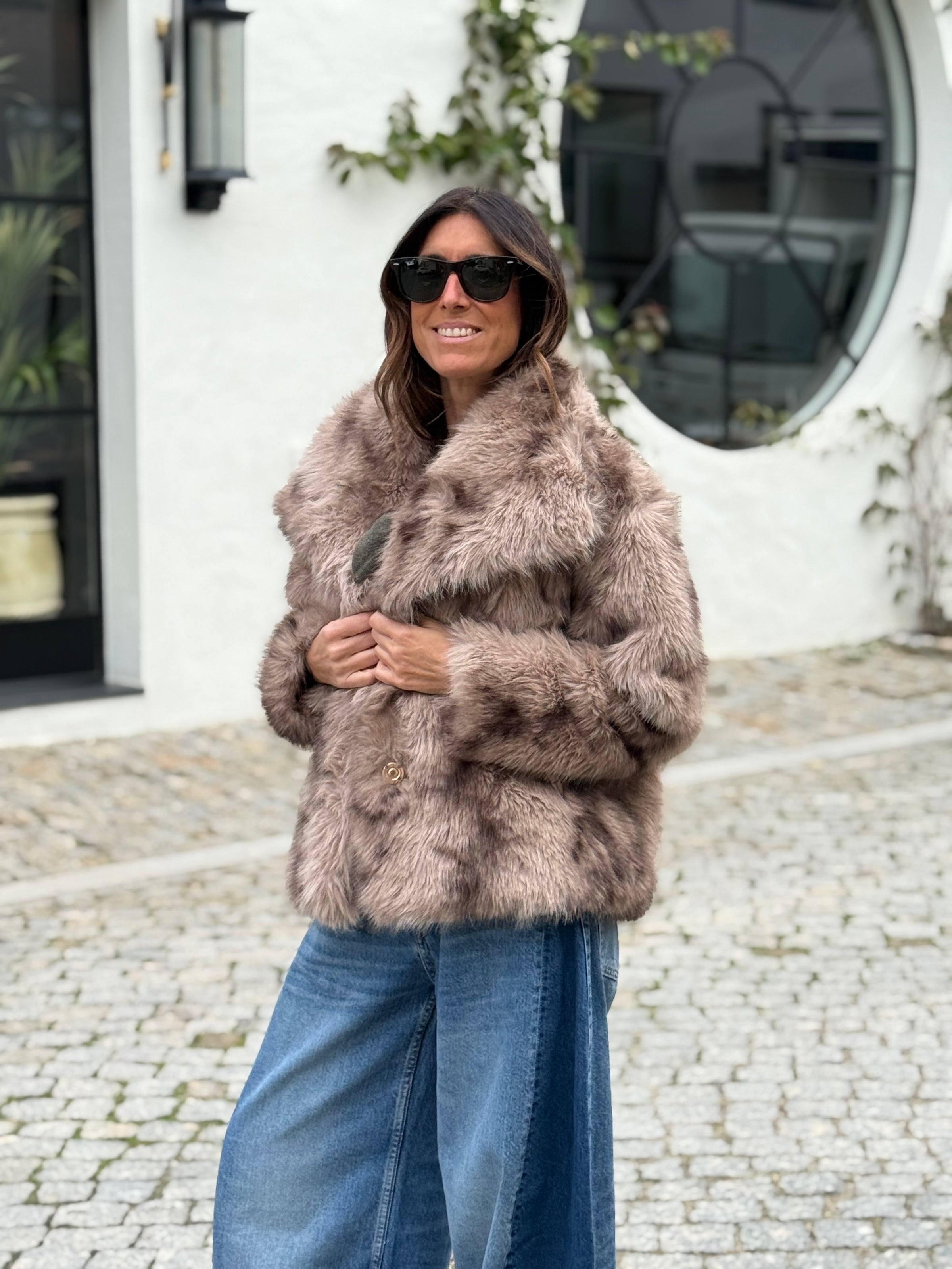 Casaco de Pêlo Camel | Liv