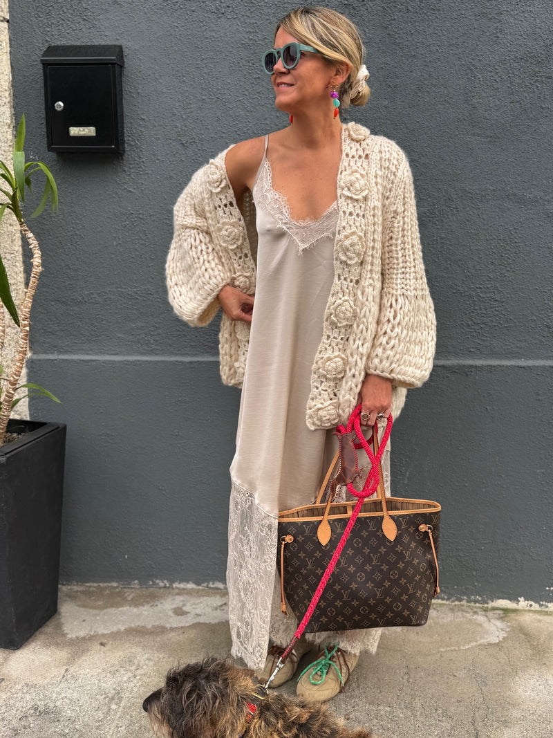 Vestido comprido| Renda