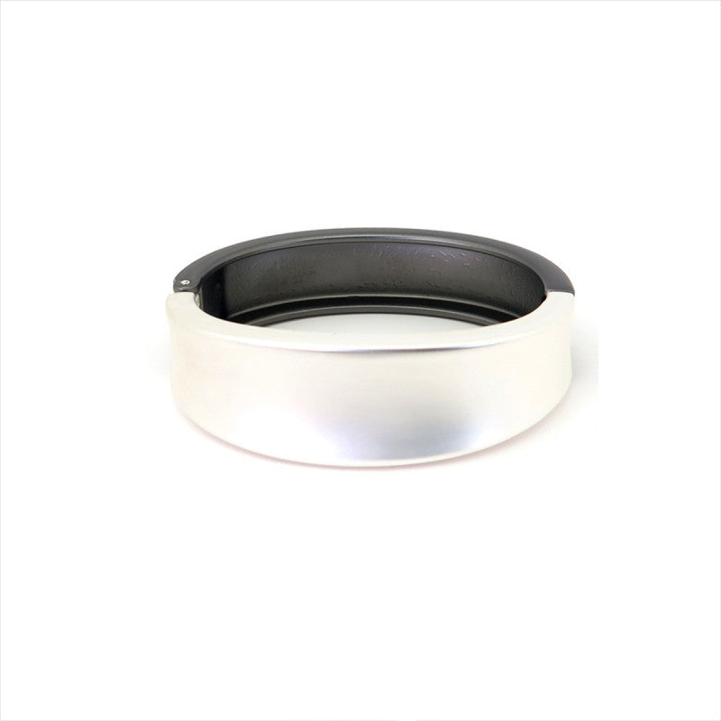 Stainless Steel and Rhinestone Leaf Bracelet