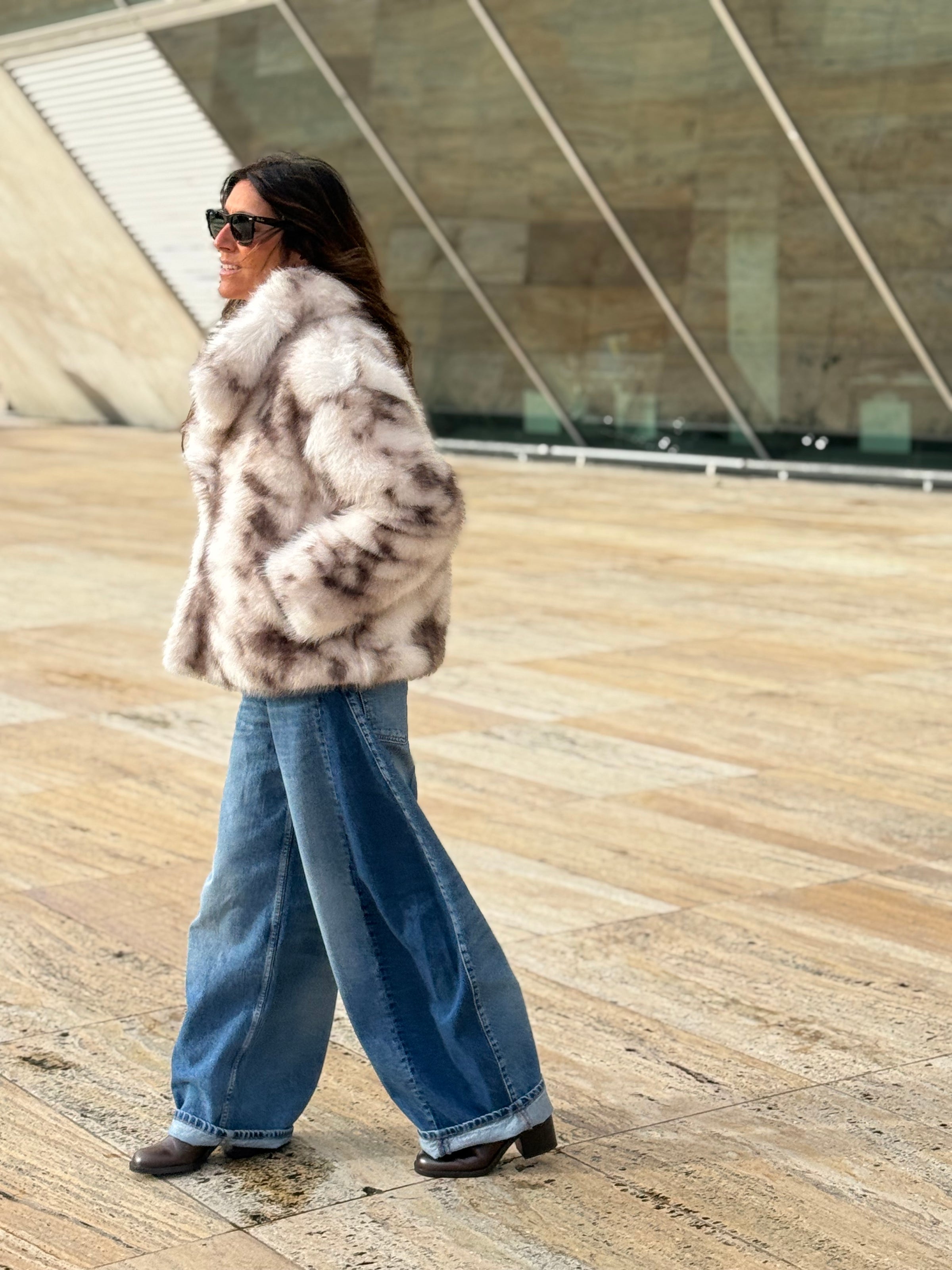 Casaco de Pêlo Branco | Liv