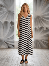 Vestido de Algodão ZigZag - GRINE