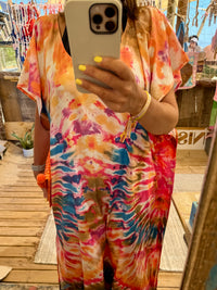 Vestido kaftan Camel | Isis