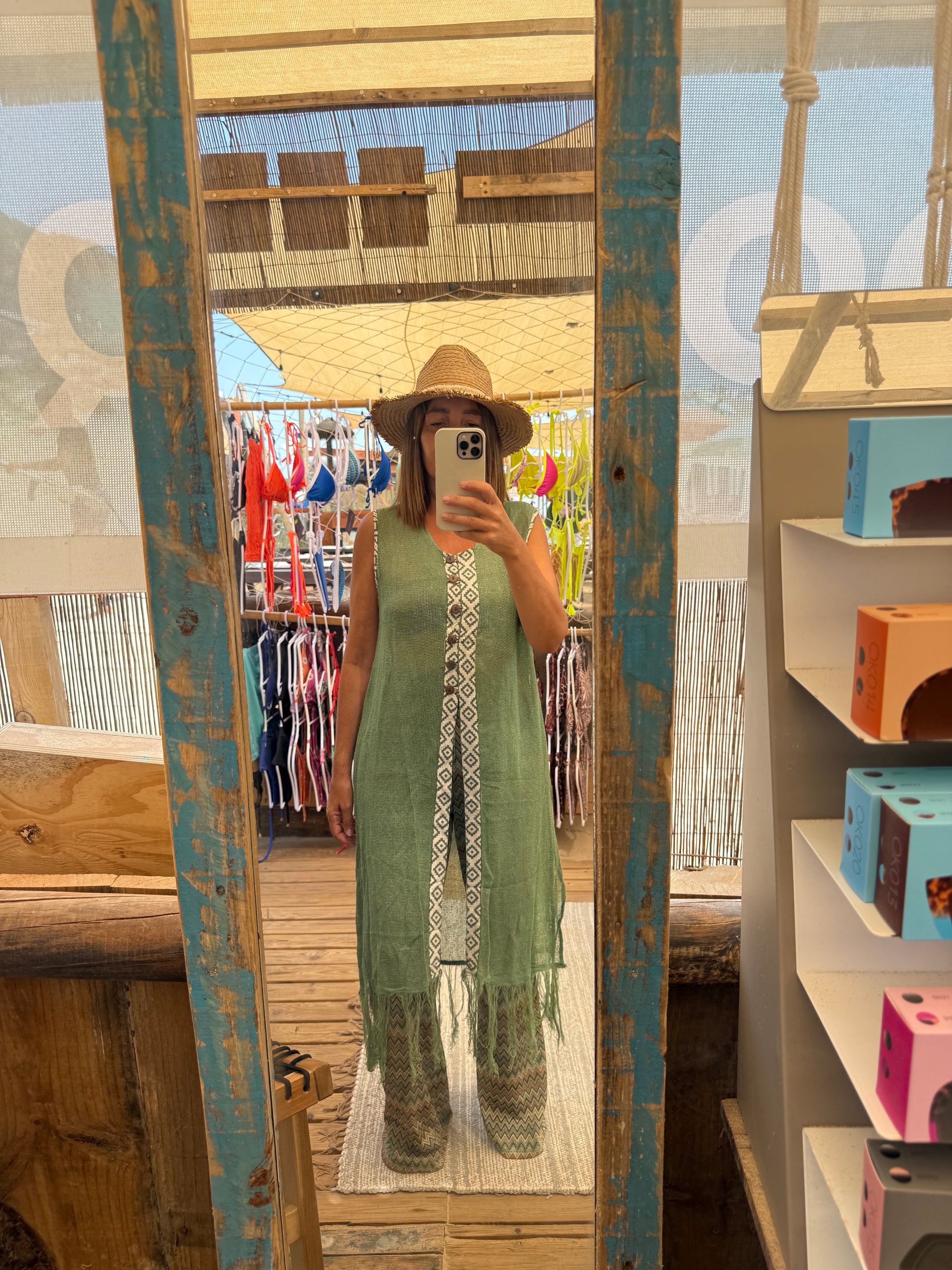 Kimono rede | Beige