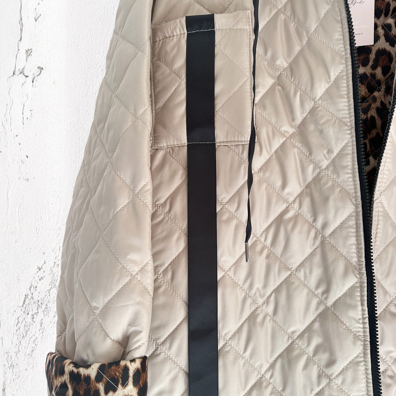 Parka animal print