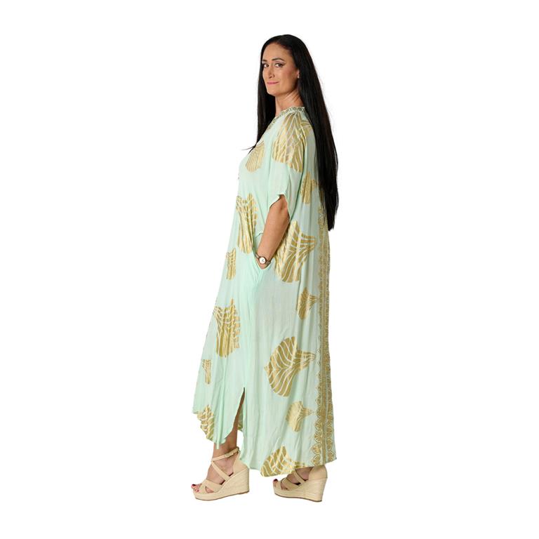 Vestido Largo Gold | Aqua
