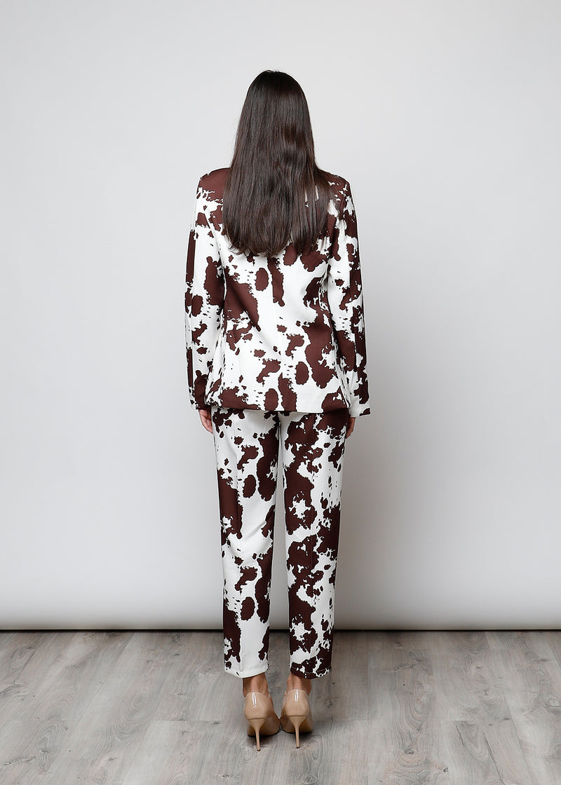 CHAQUETA/BLAZER ESTAMPADO ANIMAL (FLUOR) | VIVIAN