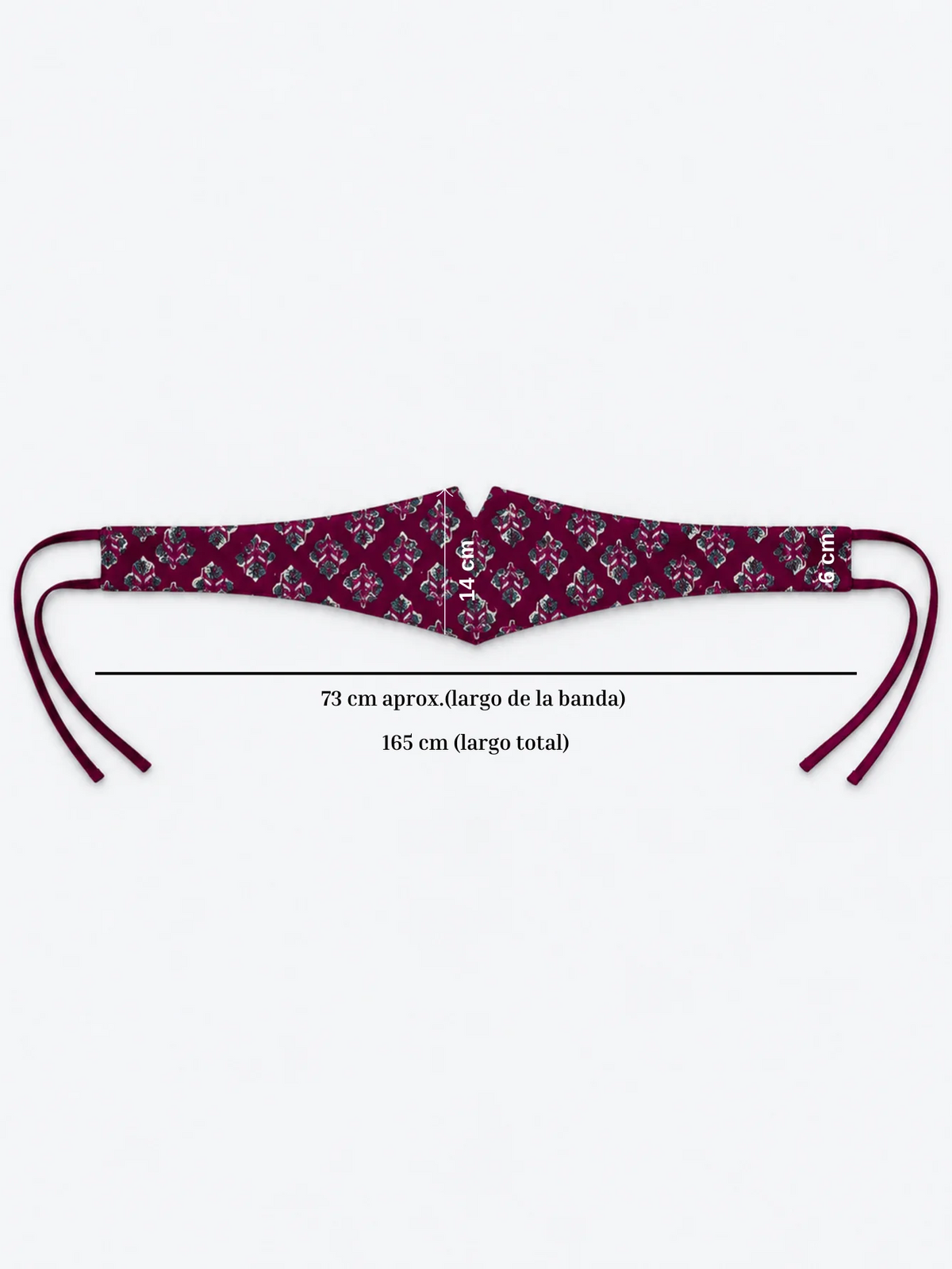 Cinto| Faixa de Tecido Estampado