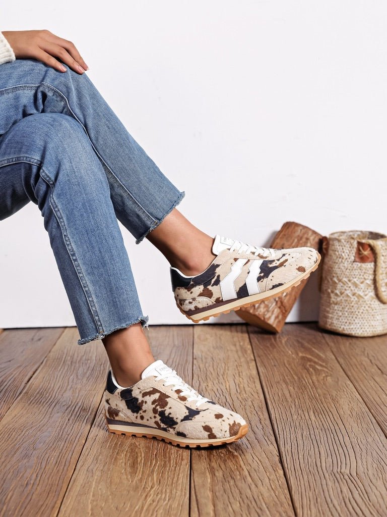 Sapatilhas Cow Print - GRINE